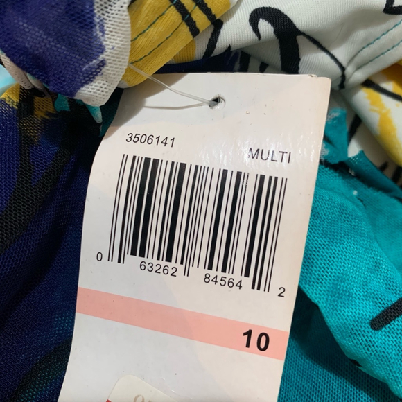 Women's Be Creative Swim Bottom, Size 10, Multi - Picture 5 of 5